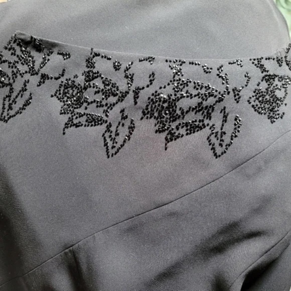 Jones NY Beaded One Shoulder Dress - Picture 12 of 13